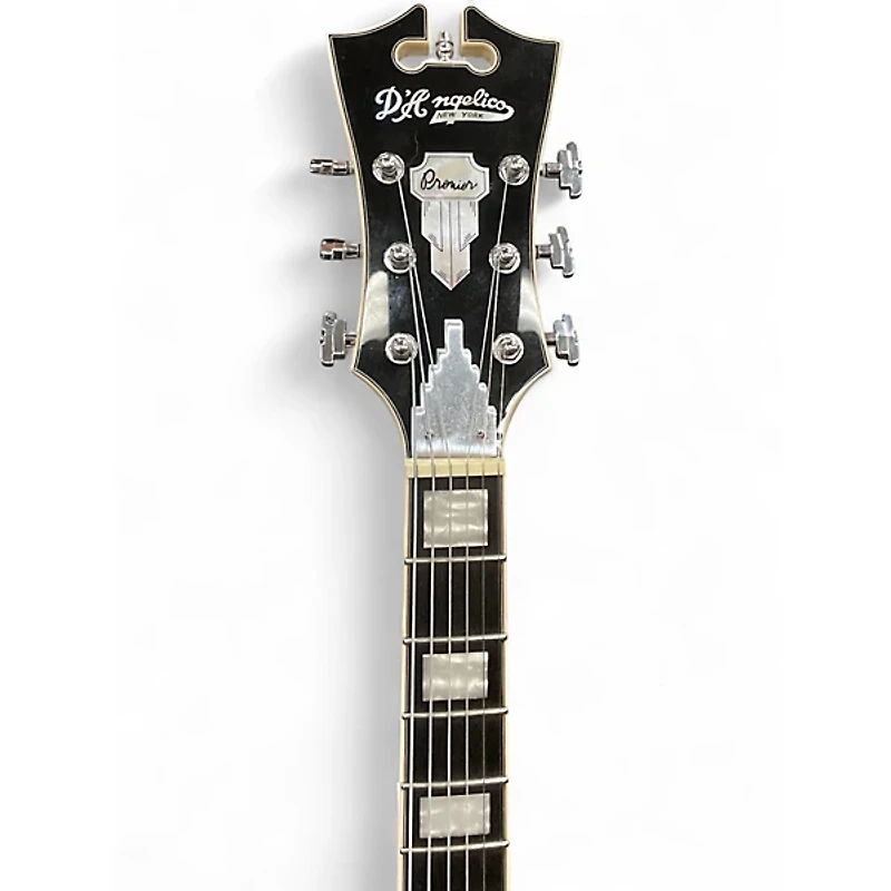 Used D'Angelico Premier Series SS Champagne Hollow Body Electric Guitar
