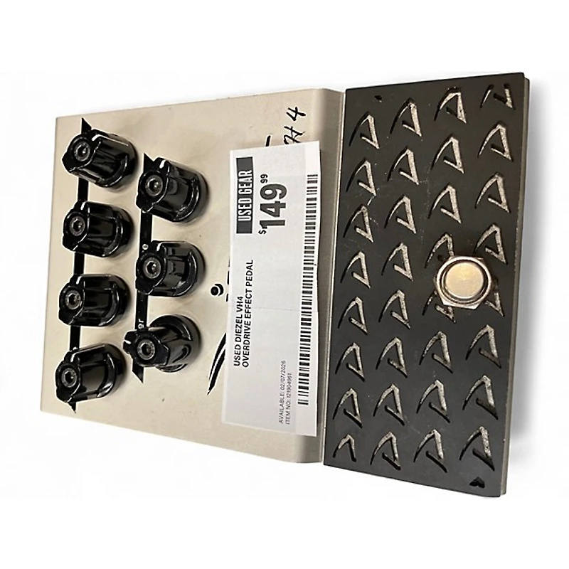 Used Diezel VH4 Overdrive Effect Pedal
