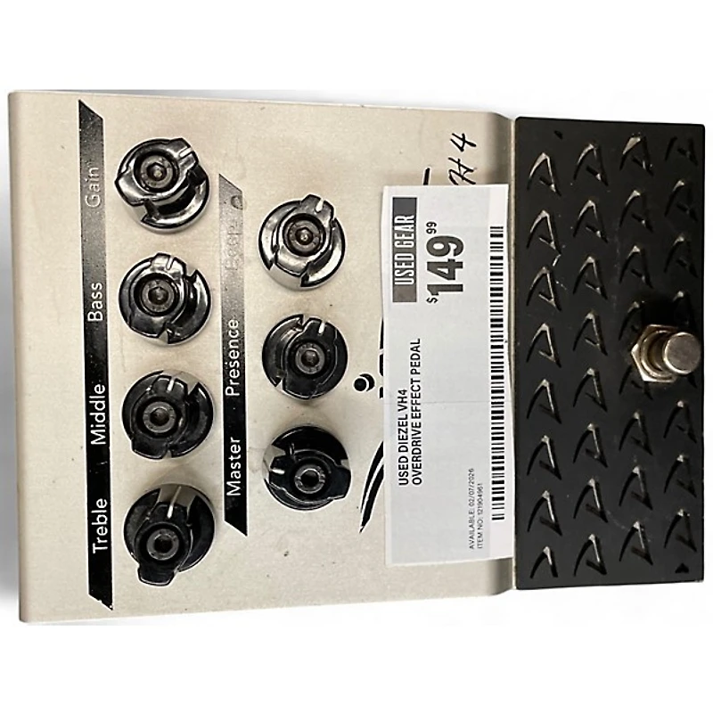 Used Diezel VH4 Overdrive Effect Pedal