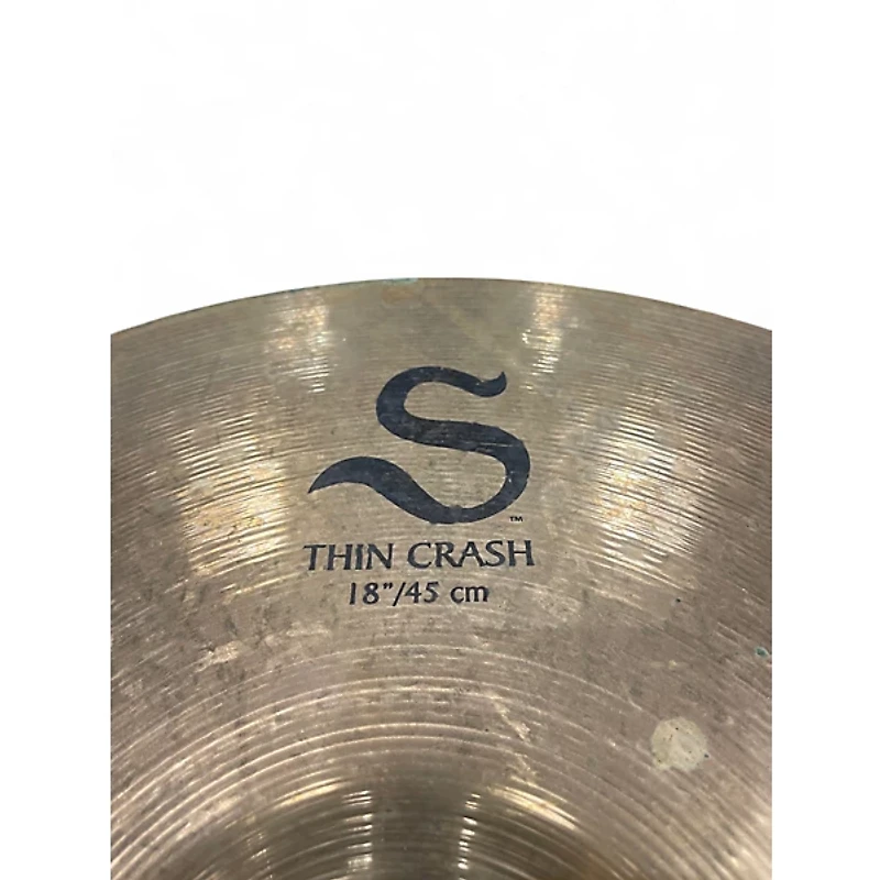 Used Zildjian 18in S Family Thin Crash Cymbal