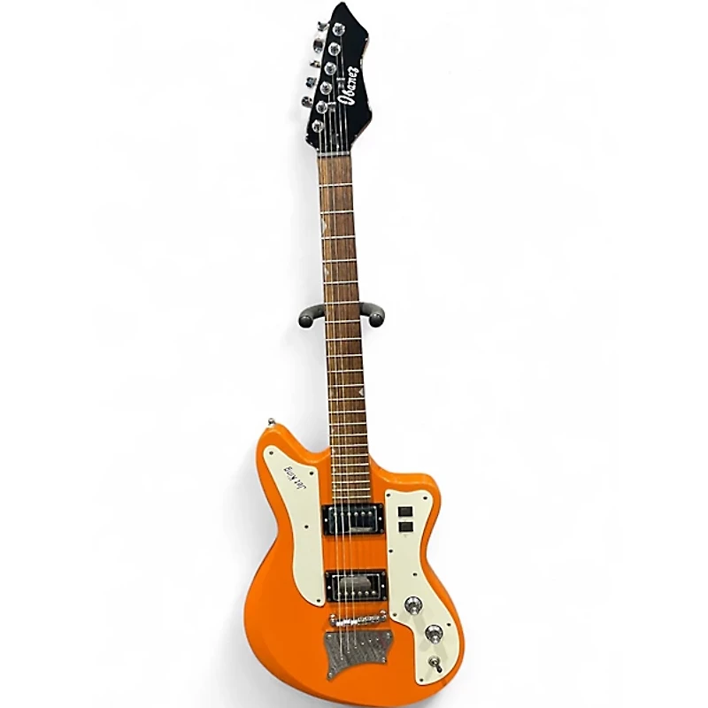 Used Ibanez JTK II Metallic Orange Solid Body Electric Guitar