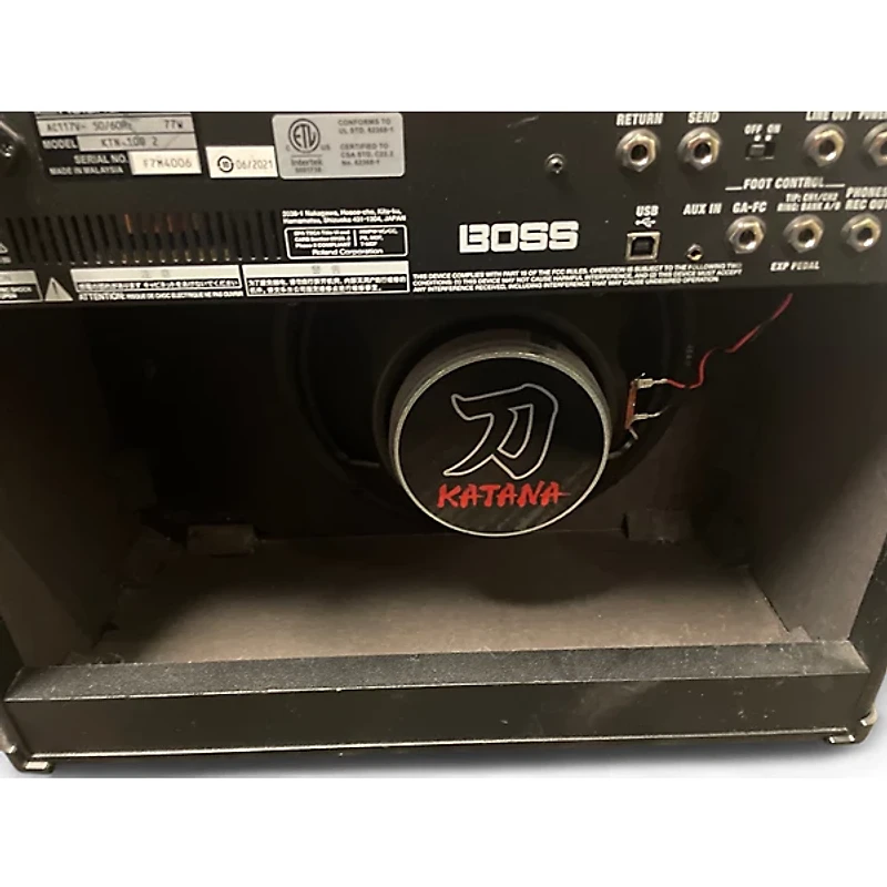Used BOSS Katana 100 100W 1X12 Guitar Combo Amp