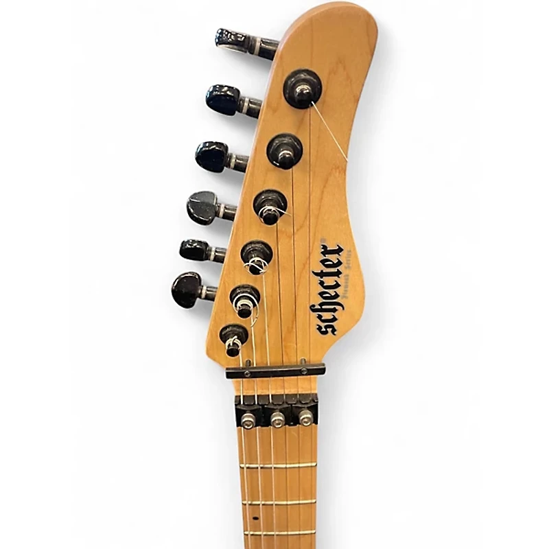 Used Schecter Guitar Research SUN VALLEY SUPER SHREDDER Seafoam Green Solid Body Electric Guitar