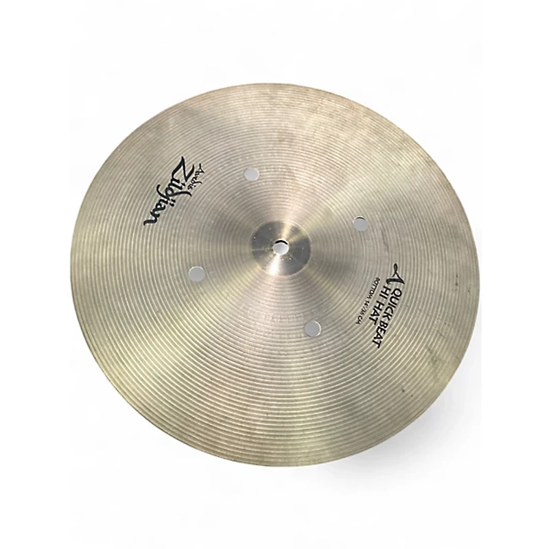 Used Zildjian 14in Quick Beat Hi Hat Pair Cymbal