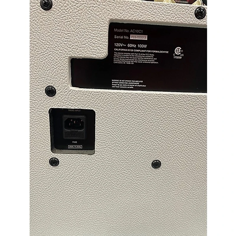 Used VOX AC10 10W 1x10 Tube Guitar Combo Amp