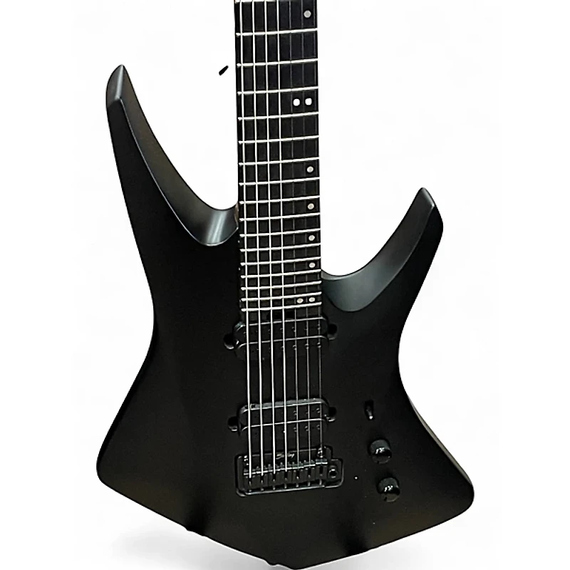 Used Sterling by Music Man KAIZEN 7 MATTE BLACK Solid Body Electric Guitar