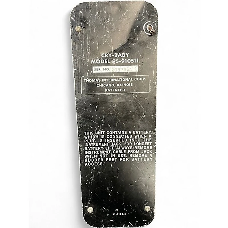 Used Dunlop GCB95TB Wah Effect Pedal