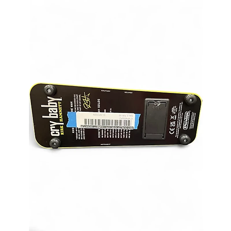 Used Dunlop KH95 Kirk Hammett Signature Cry Baby Wah Effect Pedal