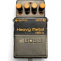 Used BOSS HM2 Heavy Metal Effect Pedal