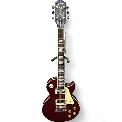 Used Epiphone Les Paul Traditional Pro IV Wine Red Solid Body Electric Guitar