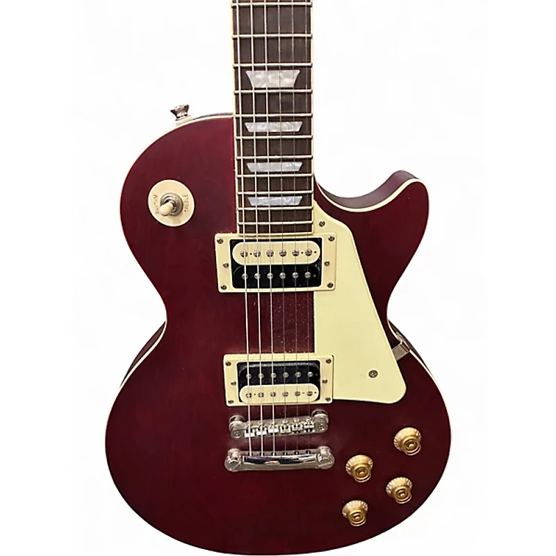 Used Epiphone Les Paul Traditional Pro IV Wine Red Solid Body Electric Guitar