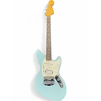 Used Fender Jagstang Sonic Blue Solid Body Electric Guitar