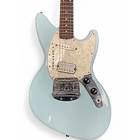 Used Fender Jagstang Sonic Blue Solid Body Electric Guitar