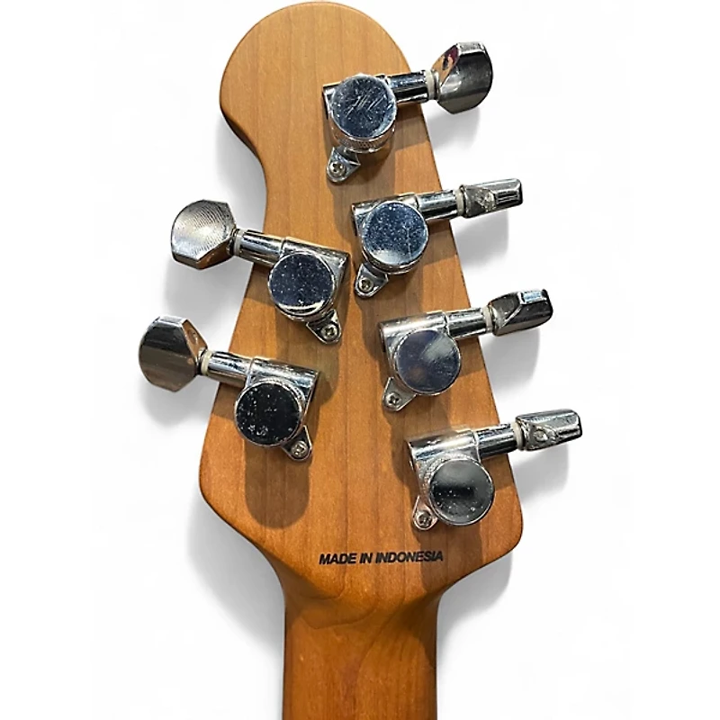 Used Sterling by Music Man Cutlass Blue Solid Body Electric Guitar