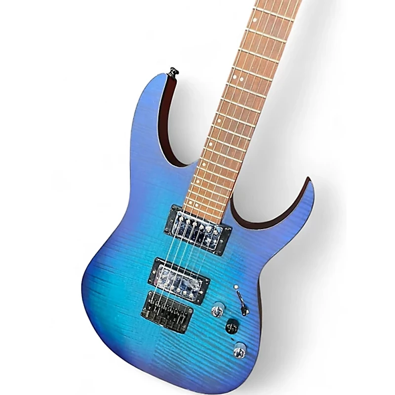 Used Ibanez RG6003FM BLUE Solid Body Electric Guitar