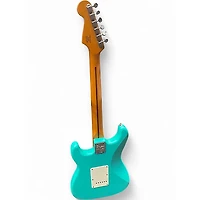 Used Squier 40th Anniversary Stratocaster Green Solid Body Electric Guitar