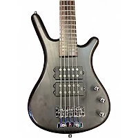 Used Warwick Corvette 5 String Black Electric Bass Guitar
