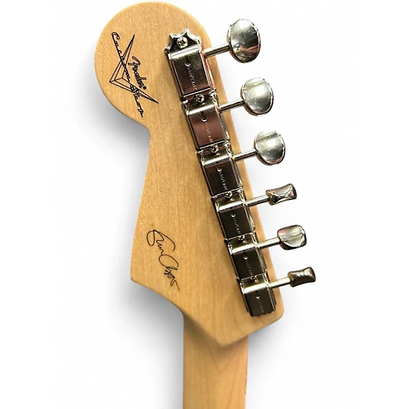 Used Fender Custom Shop Artist Series Eric Clapton Stratocaster Mercedes Blue Solid Body Electric Guitar