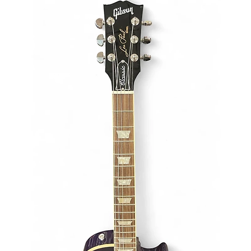 Used Gibson Les Paul Classic Deep Purple Solid Body Electric Guitar