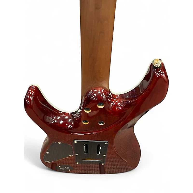 Used Ibanez AZ47P2K DRAGON EYE BURST Solid Body Electric Guitar