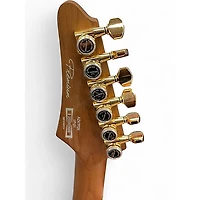 Used Ibanez AZ47P2K DRAGON EYE BURST Solid Body Electric Guitar