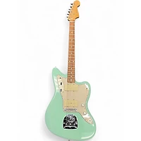 Used Fender Vintera 60s Jazzmaster Surf Green Solid Body Electric Guitar