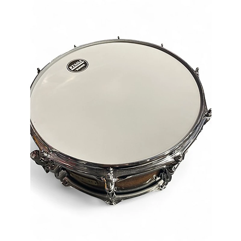 Used TAMA 14X6 Sound Lab Project Snare Brown Drum