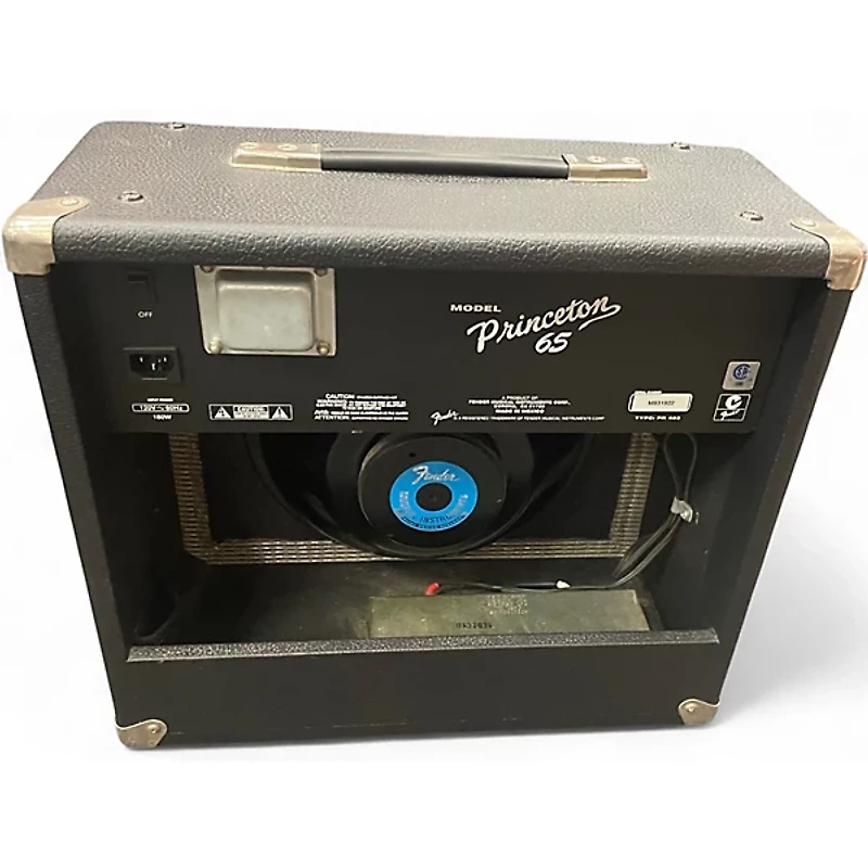 Used Fender 65 Princeton Reverb 1x10 15W Tube Guitar Combo Amp