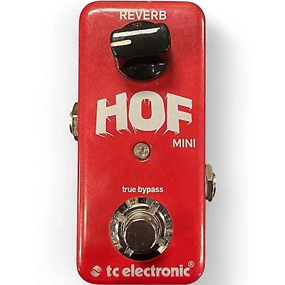 Used TC Electronic Hall Of Fame Mini Reverb Effect Pedal
