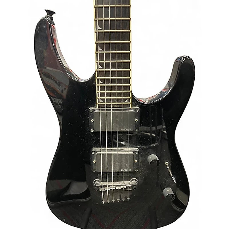 Used Jackson SLSMG Black Solid Body Electric Guitar