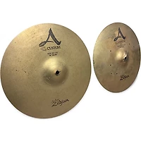 Used Zildjian 14in A Custom Hi Hat Pair Cymbal