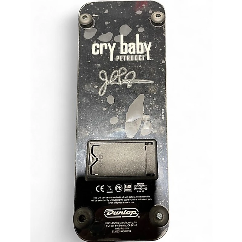 Used Dunlop JP95 John Petrucci Cry Baby Wah Effect Pedal