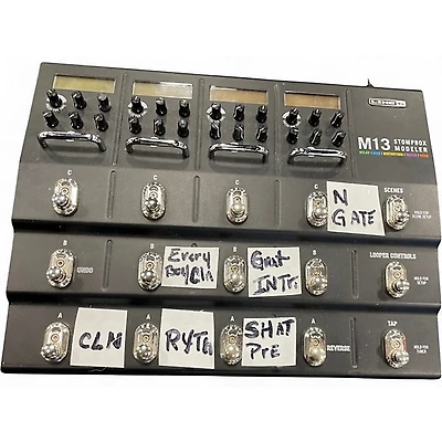 Used Line 6 M13 Stompbox Modeler Effect Processor