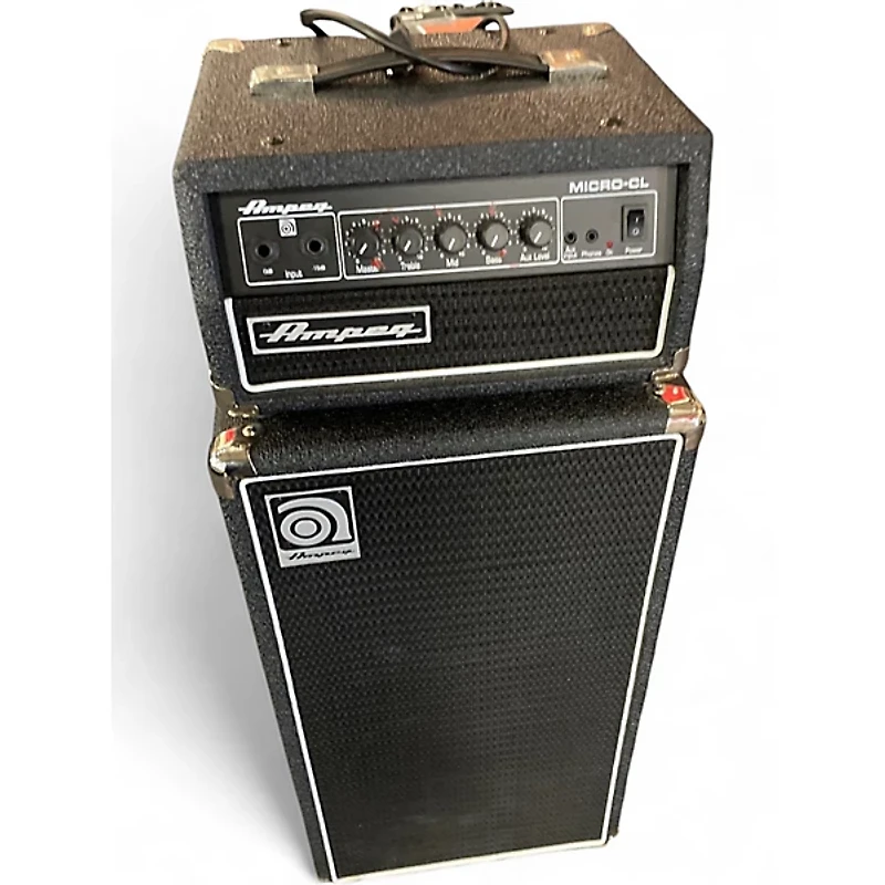 Used Ampeg Micro-CL Micro Stack 100W 2x10 Bass Combo Amp