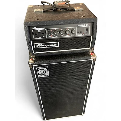 Used Ampeg Micro-CL Micro Stack 100W 2x10 Bass Combo Amp