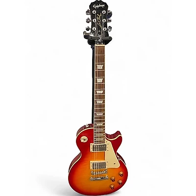 Used Epiphone Les Paul Standard Cherry Sunburst Solid Body Electric Guitar