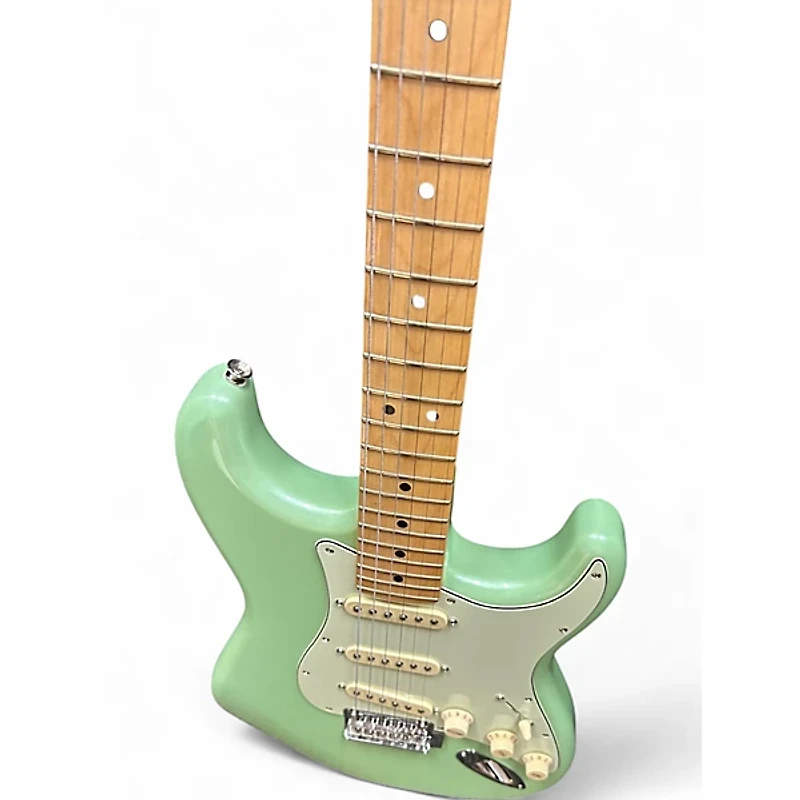 Used Fender Player Stratocaster Surf Green Solid Body Electric Guitar