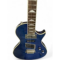 Used Epiphone Nighthawk Custom Reissue Blue Solid Body Electric Guitar