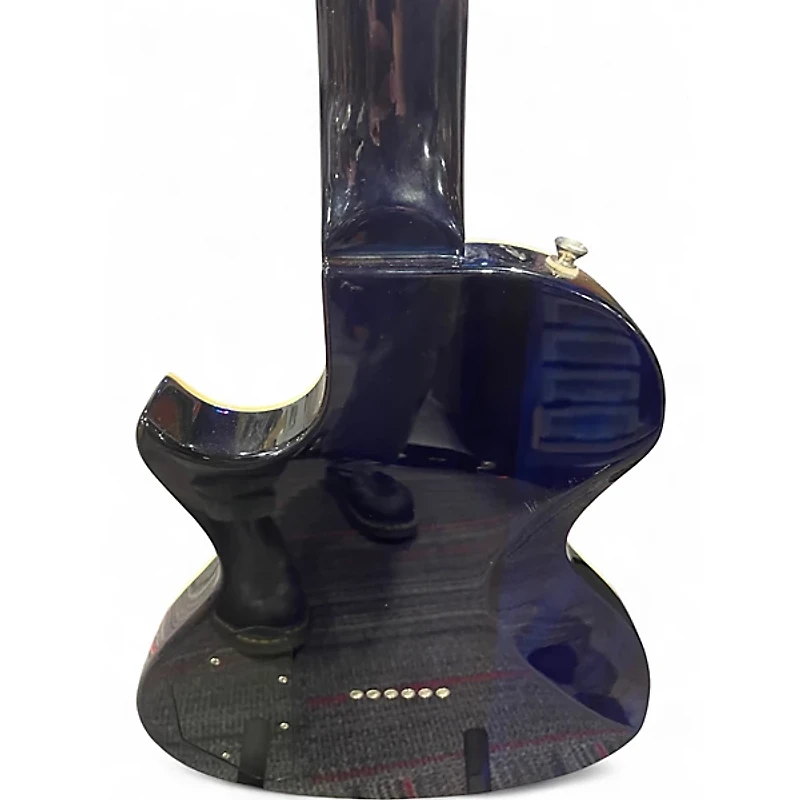 Used Epiphone Nighthawk Custom Reissue Blue Solid Body Electric Guitar