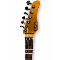 Used Schecter Guitar Research Sun Valley Super Shredder FR Lambo Orange Solid Body Electric Guitar
