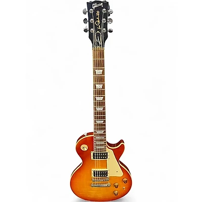 Used 2015 Gibson Les Paul Less Plus 2 Color Sunburst Solid Body Electric Guitar