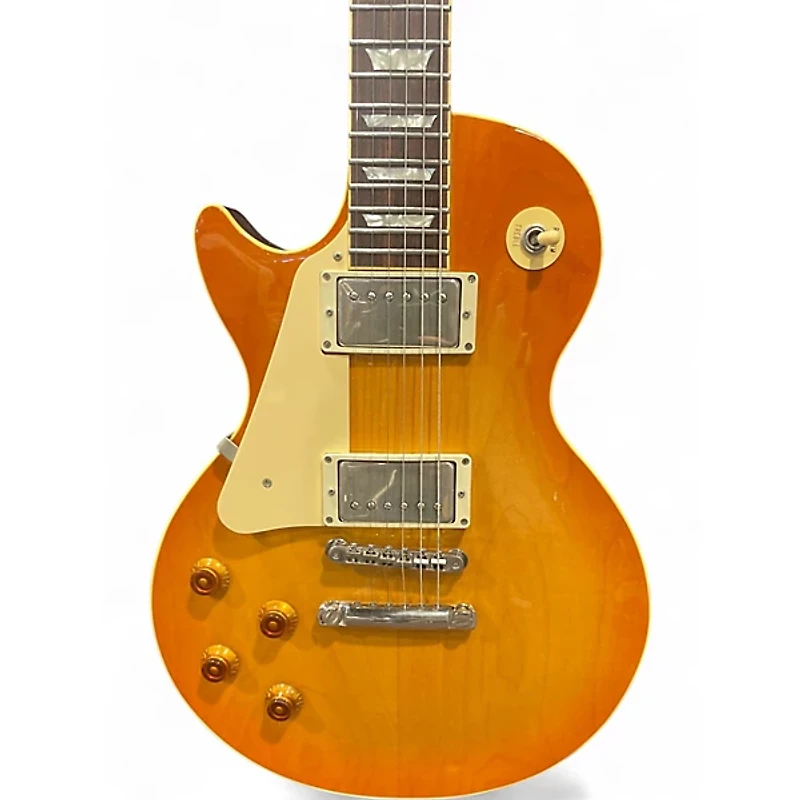 Used Orville LPS-75 LH Honey Burst Solid Body Electric Guitar