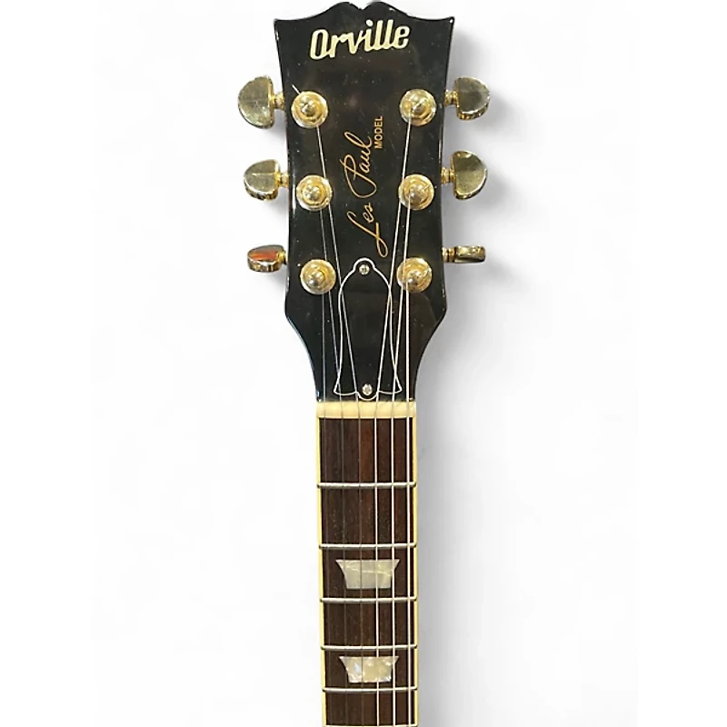 Used Orville LPS-75 LH Honey Burst Solid Body Electric Guitar