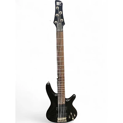 Used Ibanez SR405 5 String Black Electric Bass Guitar