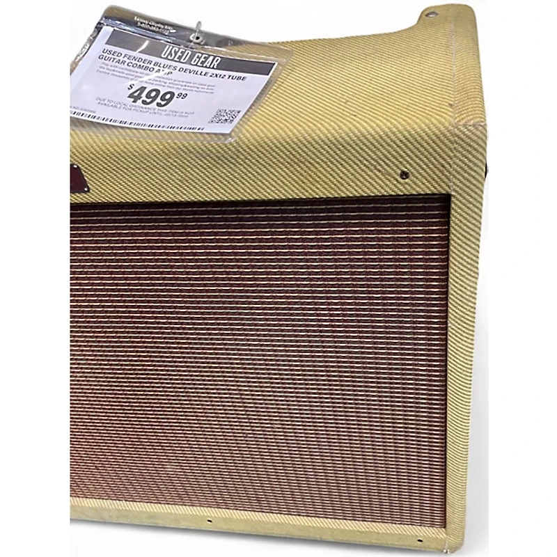 Used Fender BLUES DEVILLE 2X12 Tube Guitar Combo Amp