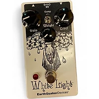 Used EarthQuaker Devices White Light Overdrive Effect Pedal