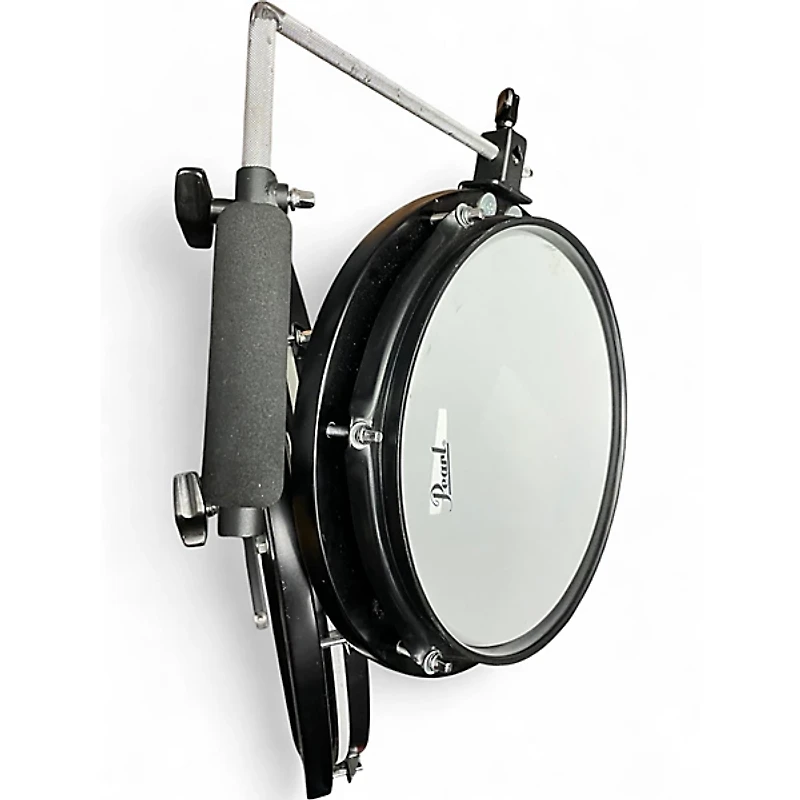 Used Pearl 2 Piece Rhythm Traveler Compact Black Drum Kit