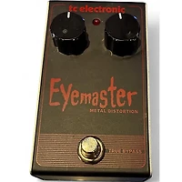 Used TC Electronic Eyemaster Metal Distortion Effect Pedal
