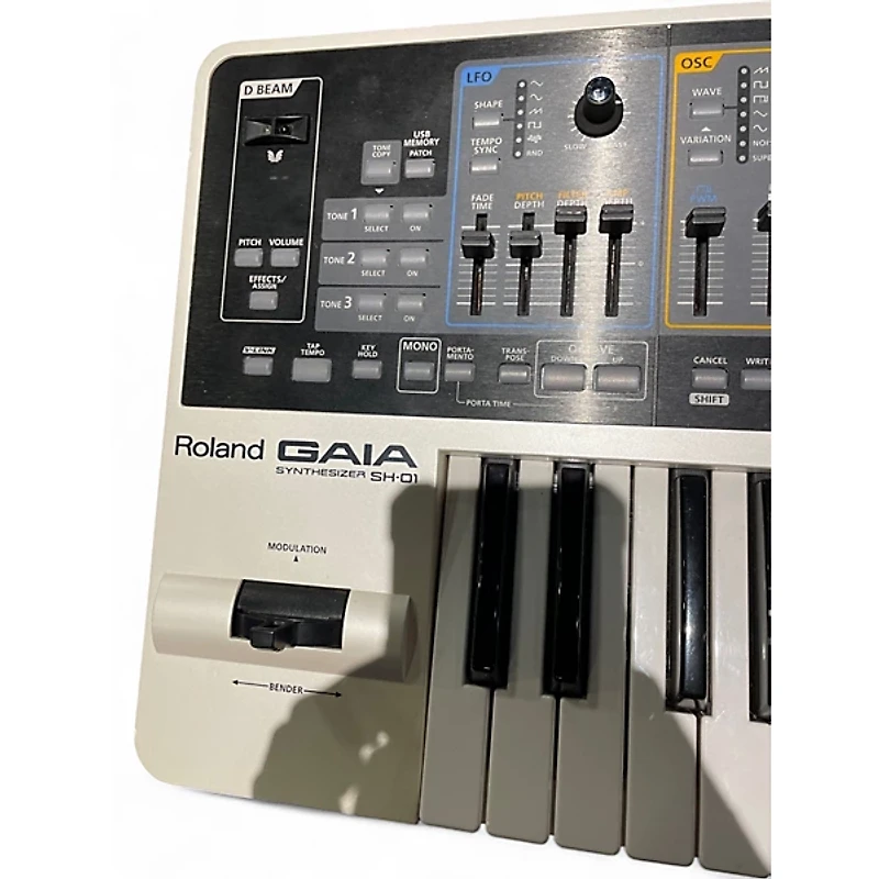 Used Roland Gaia SH01 37 Key Synthesizer