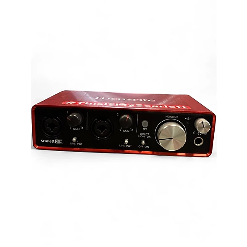 Used Focusrite Scarlett 2i2 Gen 2 Audio Interface